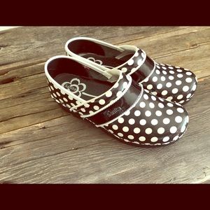 Polka dot Clogs